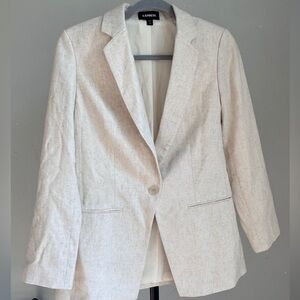Express Women's Linen Blend Blazer